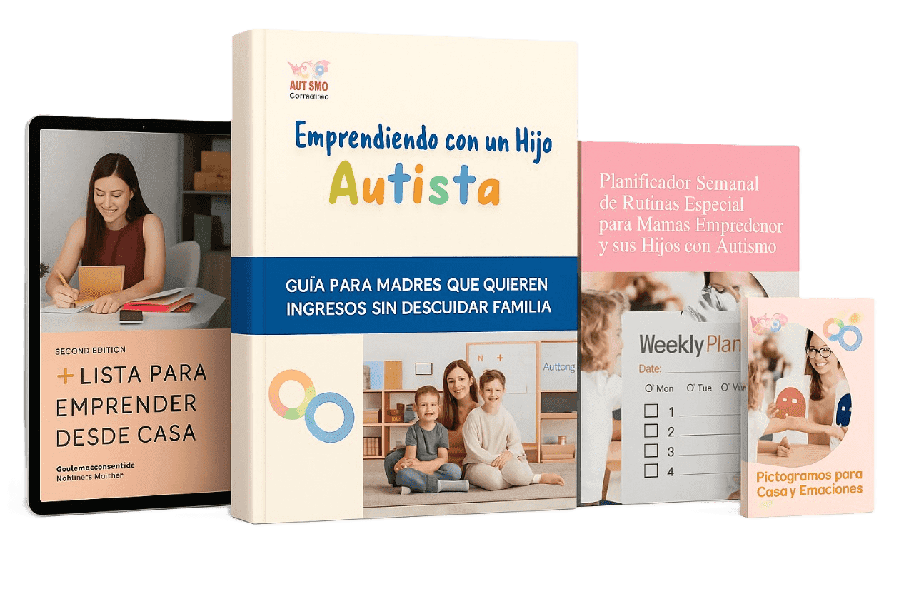 Portada del ebook principal de Pack Digital Emprendiendo con un Hijo Autista